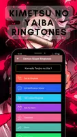 Demon Slayer Ringtones स्क्रीनशॉट 1