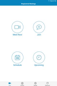 RingCentral Meetings 截图 5