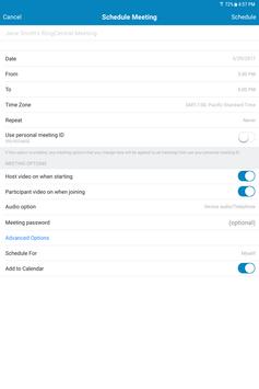 RingCentral Meetings 截图 8