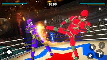 Real Robot Ring Fighting VS Wrestling Robot Game screenshot 2