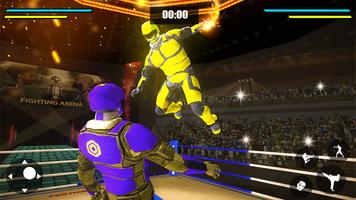 Real Robot Ring Fighting VS Wrestling Robot Game imagem de tela 3