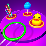 Color Rings - Ring Toss Game icône