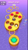Color Rings - Ring Toss Game ảnh chụp màn hình 1