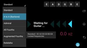 TunaDroid - Gitarren Tuner Screenshot 1