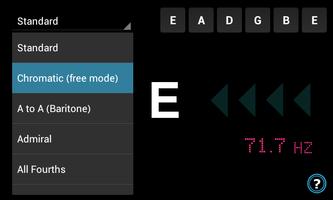 TunaDroid - Accordeur Guitare capture d'écran 2