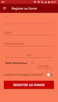 TheLifeSaver-BloodDonate App capture d'écran 2