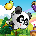 Panda Run Fruit icône