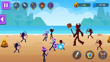 Stickman Tribe تصوير الشاشة 2