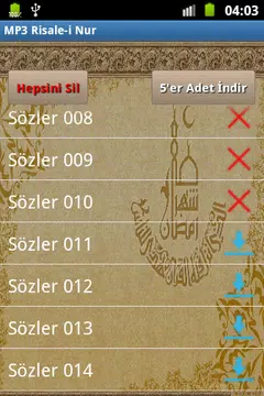 Screenshot 2 for MP3 Risale-i Nur