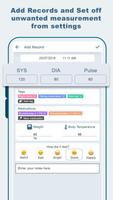 Pressure Logs - Blood Pressure Tracker capture d'écran 2