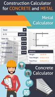 Construction Calculator الملصق
