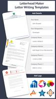 Letterhead Maker - Templates الملصق