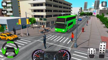 Simulateur de bus Jeux de bus Affiche