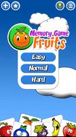 Memory-Spiel Früchte Plakat