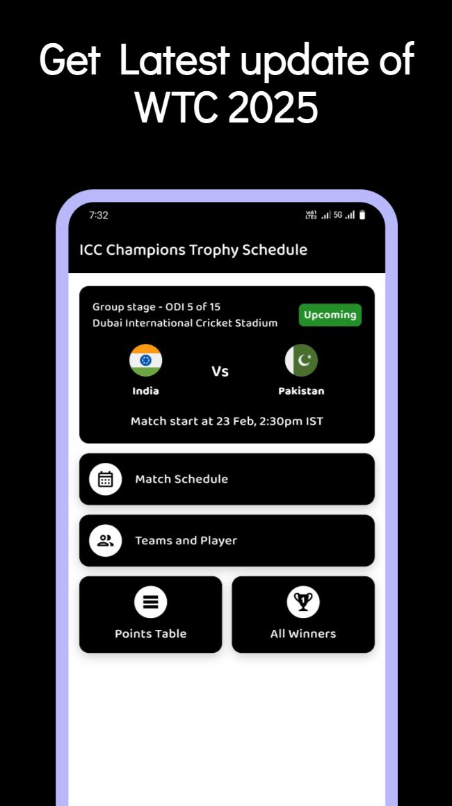 ICC Champions Trophy 2025 App APK for Android Download