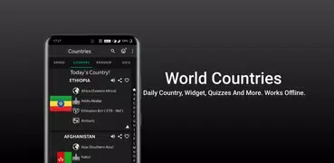 World Countries - Info & Quiz