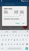 GPA Keeper (GPA Calculator) captura de pantalla 1