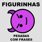 Figurinhas Pesadas com Frases icône