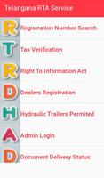 Easy Telangana RTA Services Information Finder पोस्टर
