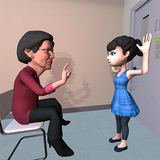 Evil Scary School Teacher 3D icône