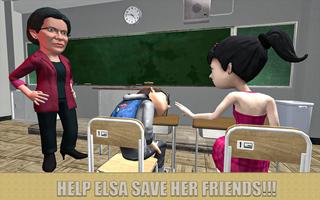 Evil Scary School Teacher 3D ảnh chụp màn hình 1