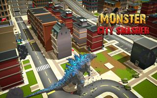 City Monsters Destruction Game syot layar 2