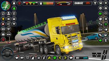 Oil Tanker Euro Truck Games 3D poster