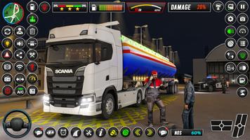 Oil Tanker Euro Truck Games 3D screenshot 2
