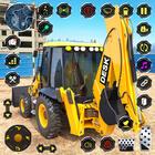 City Construction JCB Game 3D آئیکن