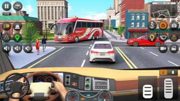 City Bus Simulator اسکرین شاٹ 1
