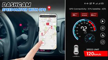 برنامه‌نما GPS Speedometer Car DashCam عکس از صفحه