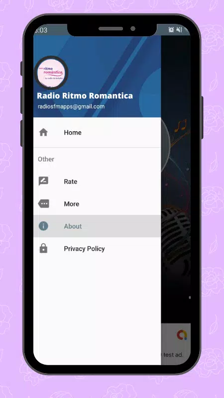 Radio Ritmo Romántica En Vivo, tu radio de baladas APK للاندرويد تنزيل