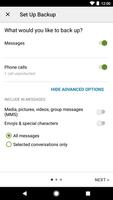 SMS Backup & Restore স্ক্রিনশট 3