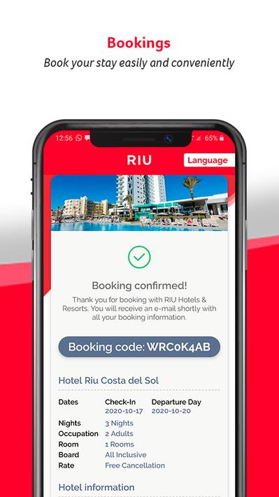 RIU Hotels & Resorts screenshot 3
