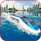 Wassersurfer Schwimmender Zug Zeichen