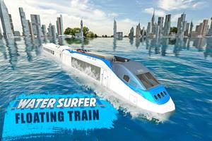 Train flottant surfer de l'eau capture d'écran 3