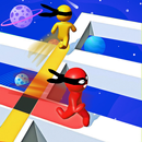 Twisty Color Road: Ketik Run Race 3D APK