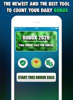 Robux Game | Free Robux Wheel & Calc For RBLX پوسٹر