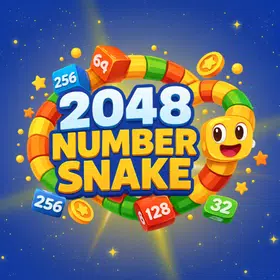 2048 Snake : Number Cube Snake