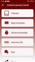 Learn Android Tutorial - Andro پوسٹر