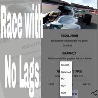 F1モバイルレーシング用GFXツール ポスター