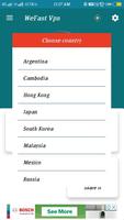WeFast vpn スクリーンショット 1