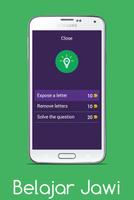 Kuiz Belajar Teka Jawi ảnh chụp màn hình 3
