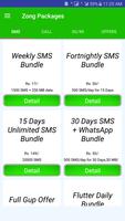 All Zong Packages Free 2019 capture d'écran 1