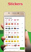 برنامه‌نما Stickers Packs All (WAStickersApps) عکس از صفحه