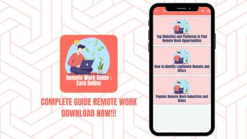 Remote Work Guide Earn Online تصوير الشاشة 2