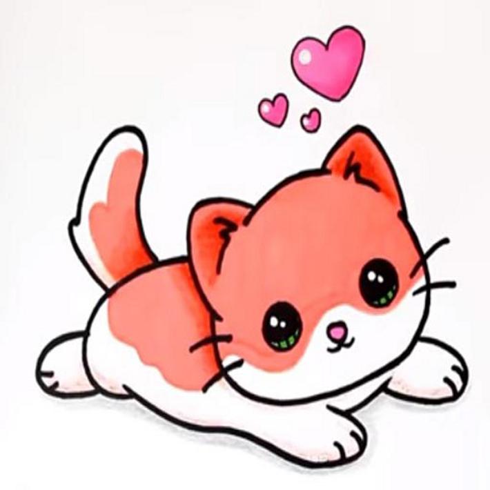 Bagaimana Menggambar Kucing Lucu APK untuk Unduhan Android