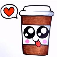 How To Draw Cute Hot Drinks poster