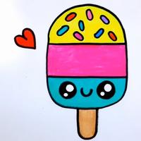 How To Draw Cute Ice Cream screenshot 2