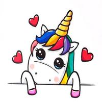 Comment dessiner une licorne mignonne capture d'écran 2